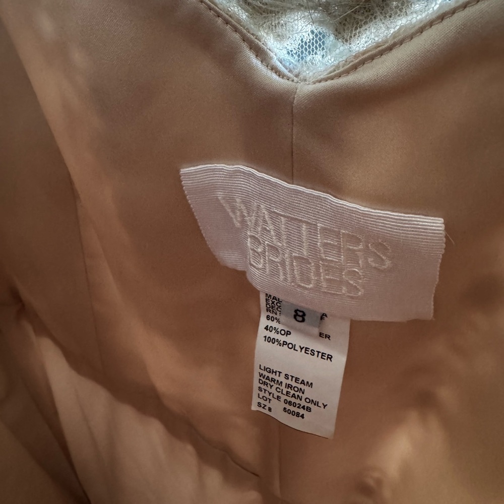 Watters Vienna Bride beautifully dress, size 8 - Picture 12 of 16